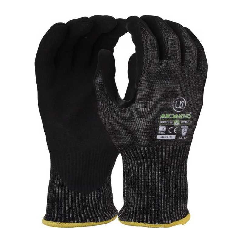 Ardant-5D Microfoam Palm-Coated Level D Cut-Resistant Gloves